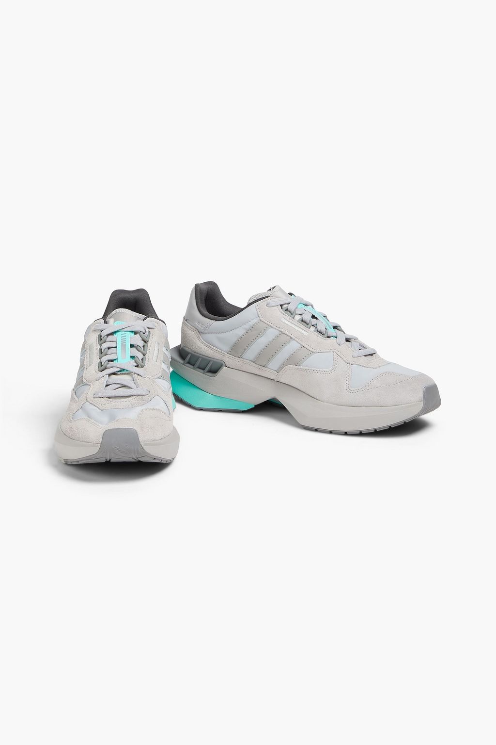 ADIDAS ORIGINALS حذاء سنيكرز Treziod PT من الجلد والشامواه والقماش العازل