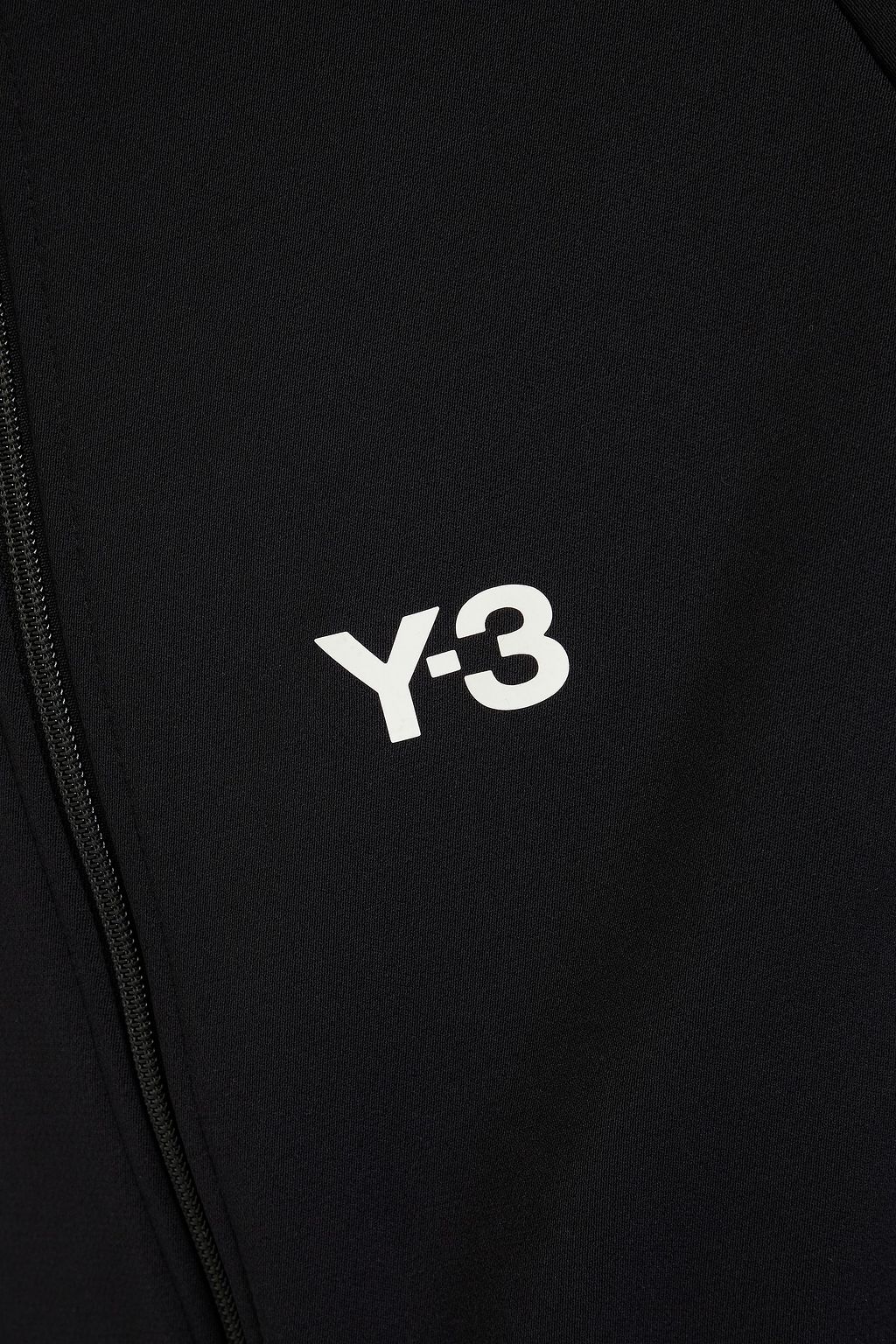 Y-3 سويت شيرت من قماش تيري الفرنسي بتصميم مخطط
