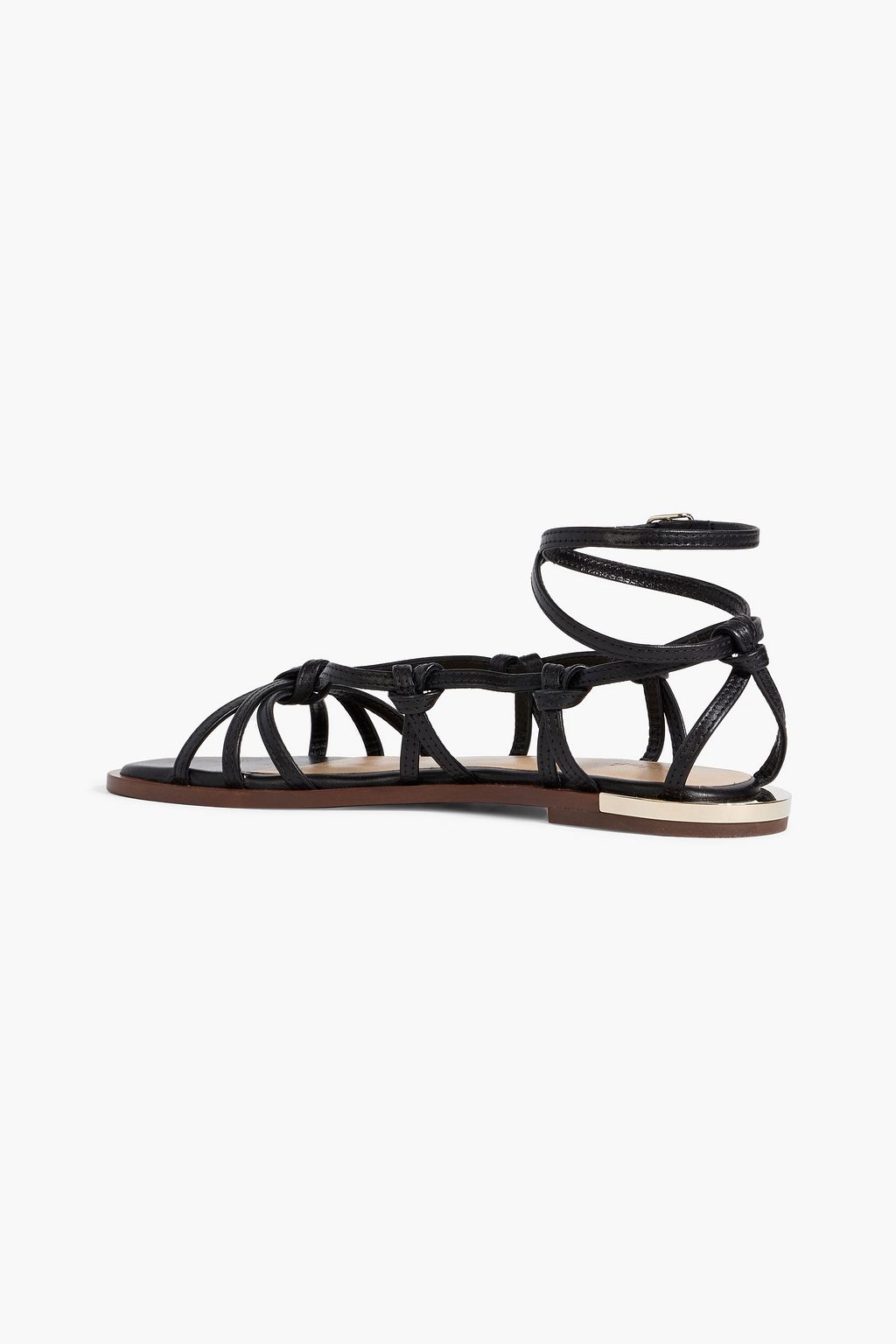 CHLOÉ Uma knotted leather sandals