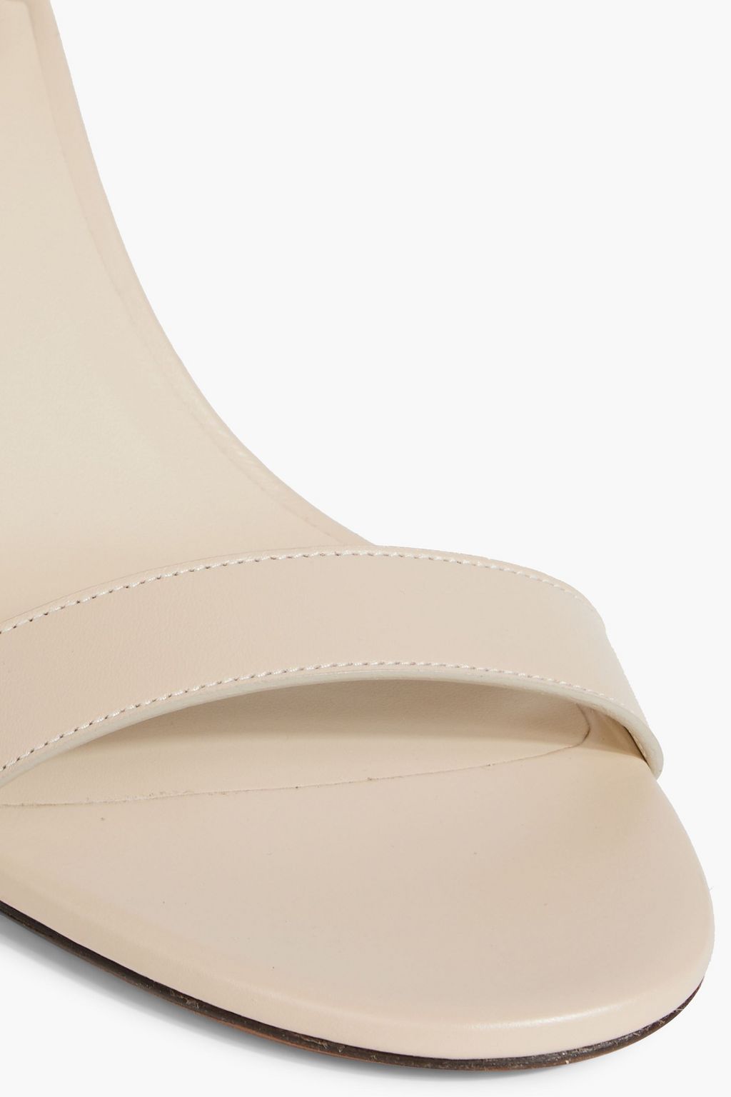 CHLOÉ Rebecca leather wedge sandals