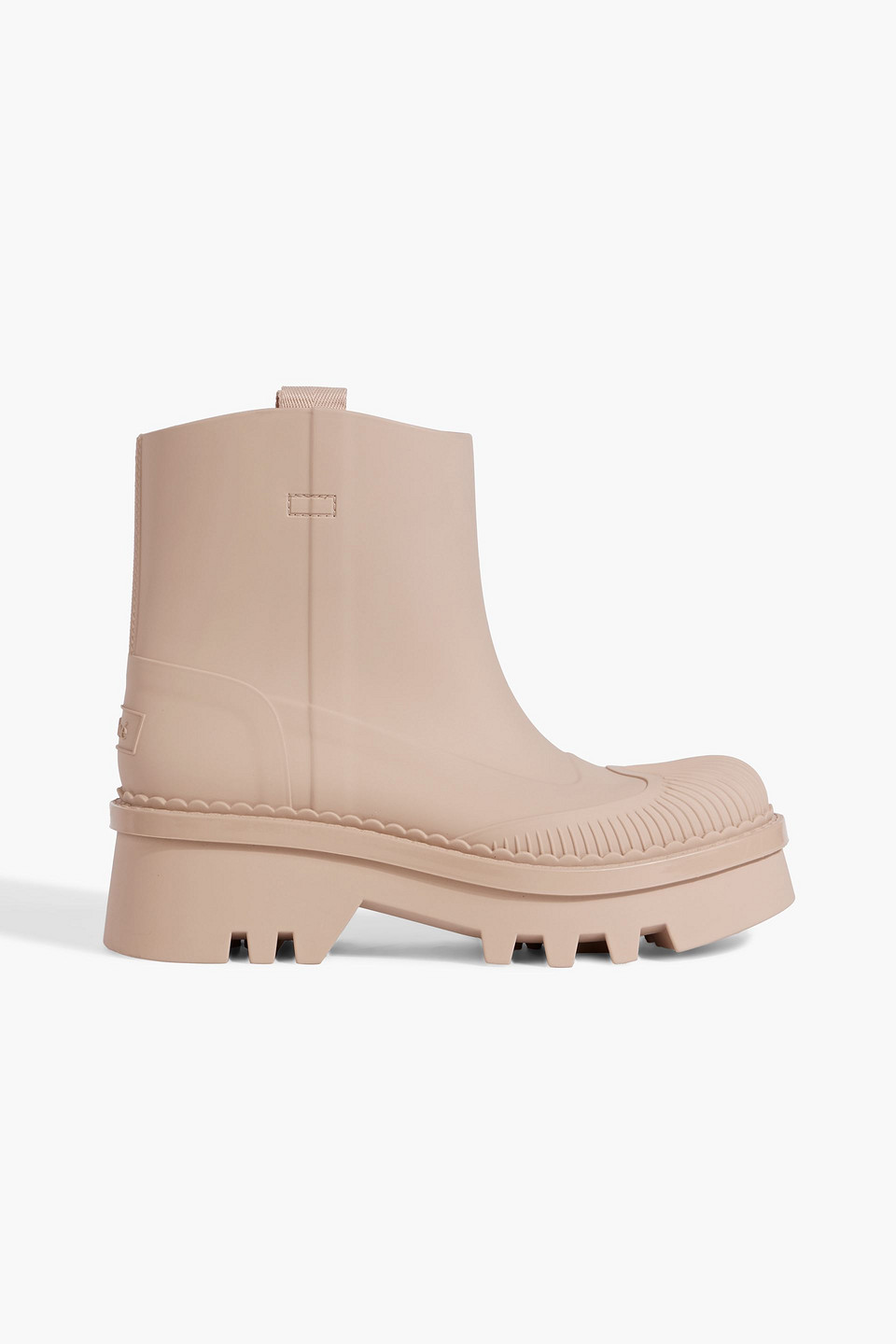 Chloé Raina Tpu Rain Boots In Neutral