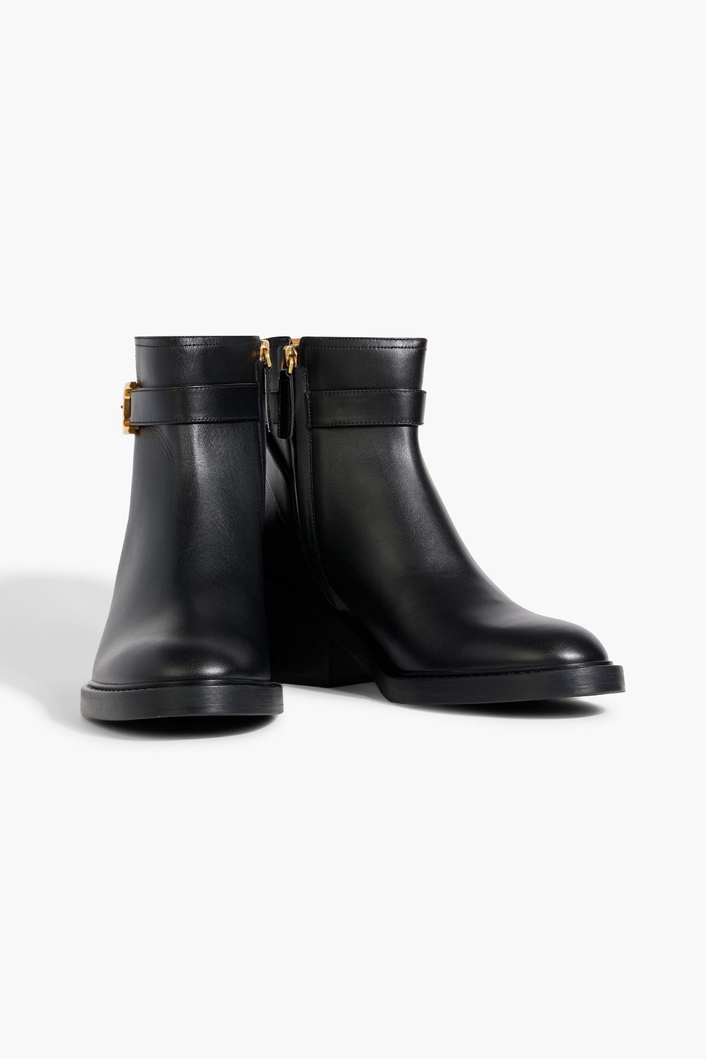 CHLOÉ Marcie buckled leather ankle boots