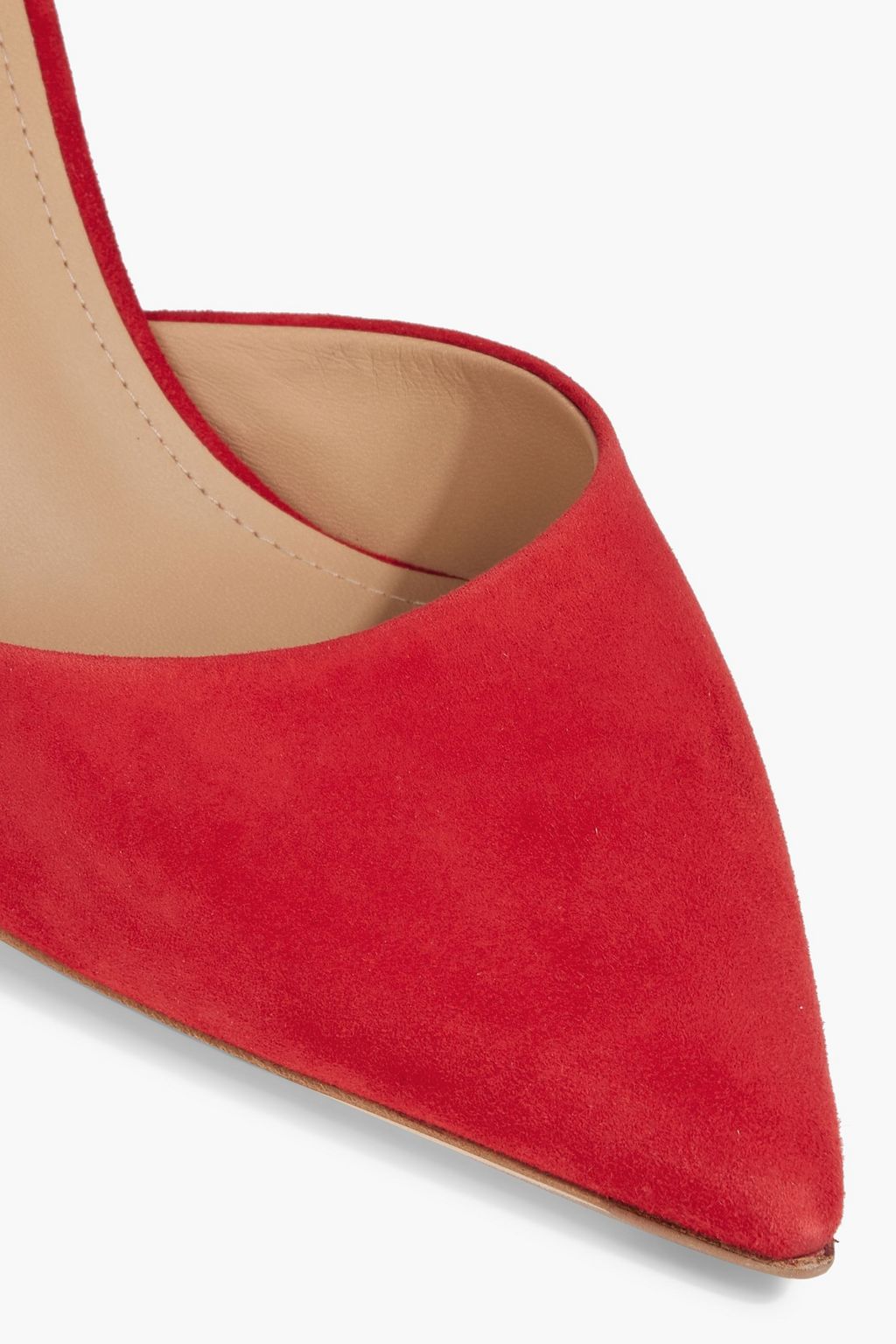 FERRAGAMO Iman 70 suede pumps