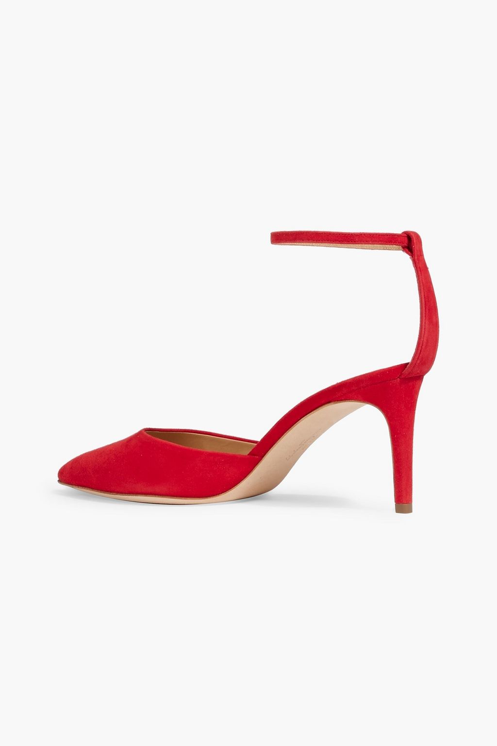 FERRAGAMO Iman 70 suede pumps