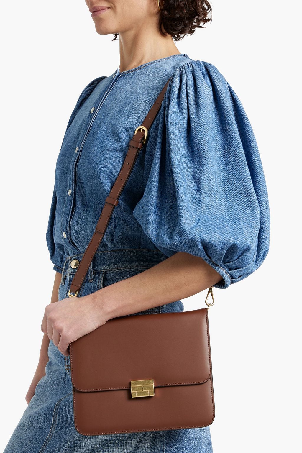 FRAME Le Signature leather shoulder bag