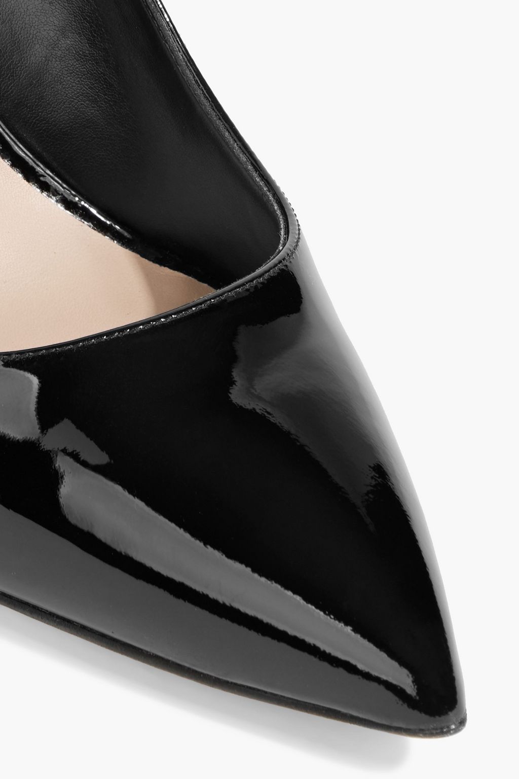 STUART WEITZMAN Leigh 95 patent-leather pumps