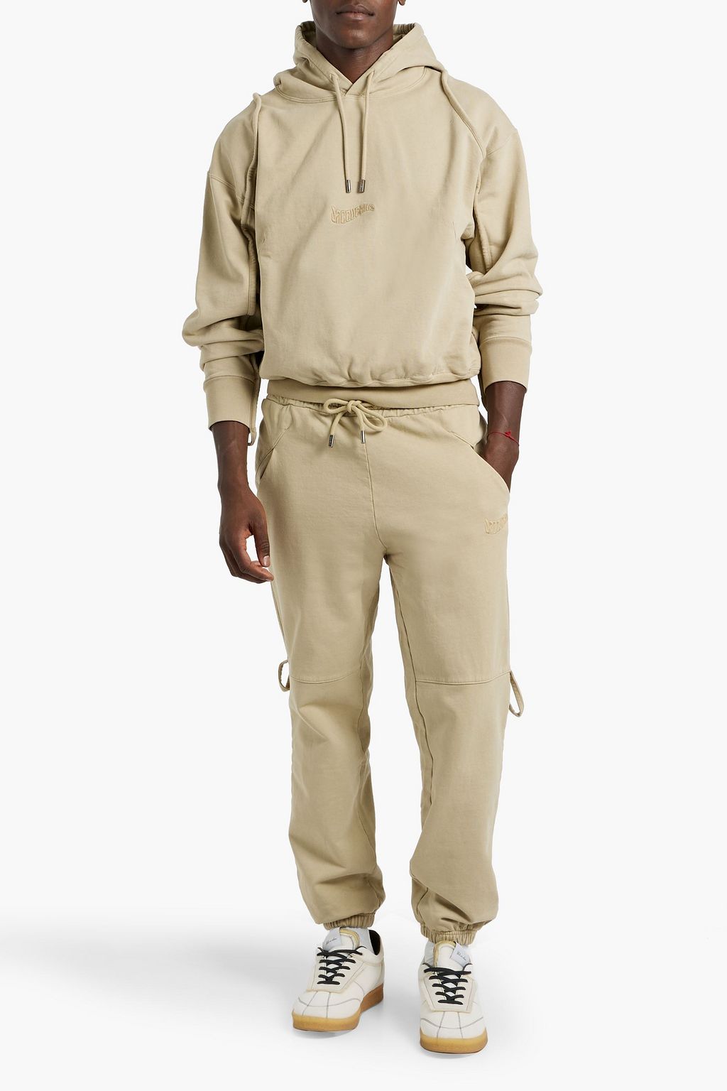 JACQUEMUS بناطيل رياضية "كاماراج" من قطن تيري الفرنسي المطاطي