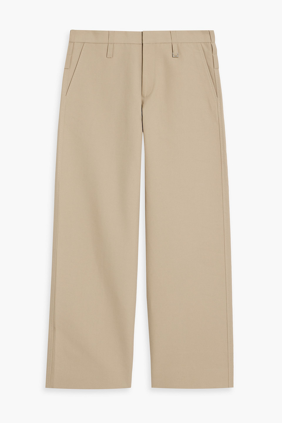 Jacquemus Piccinni Cotton-blend Pants In Beige