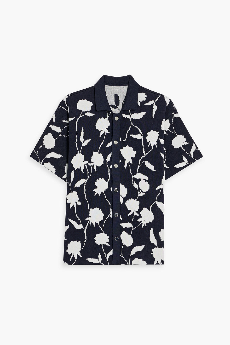 Maille jacquard-knit shirt