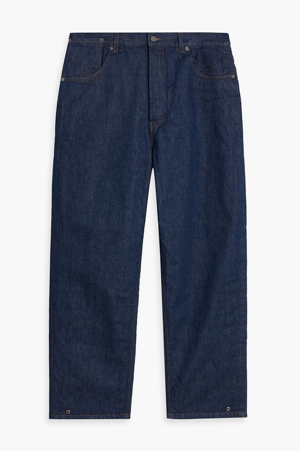 Jacquemus Reverso Denim Jeans In Dark Denim
