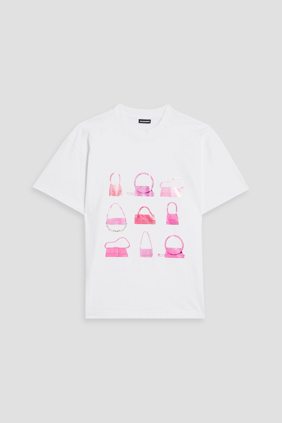 Jacquemus Printed Cotton-jersey T-shirt In White