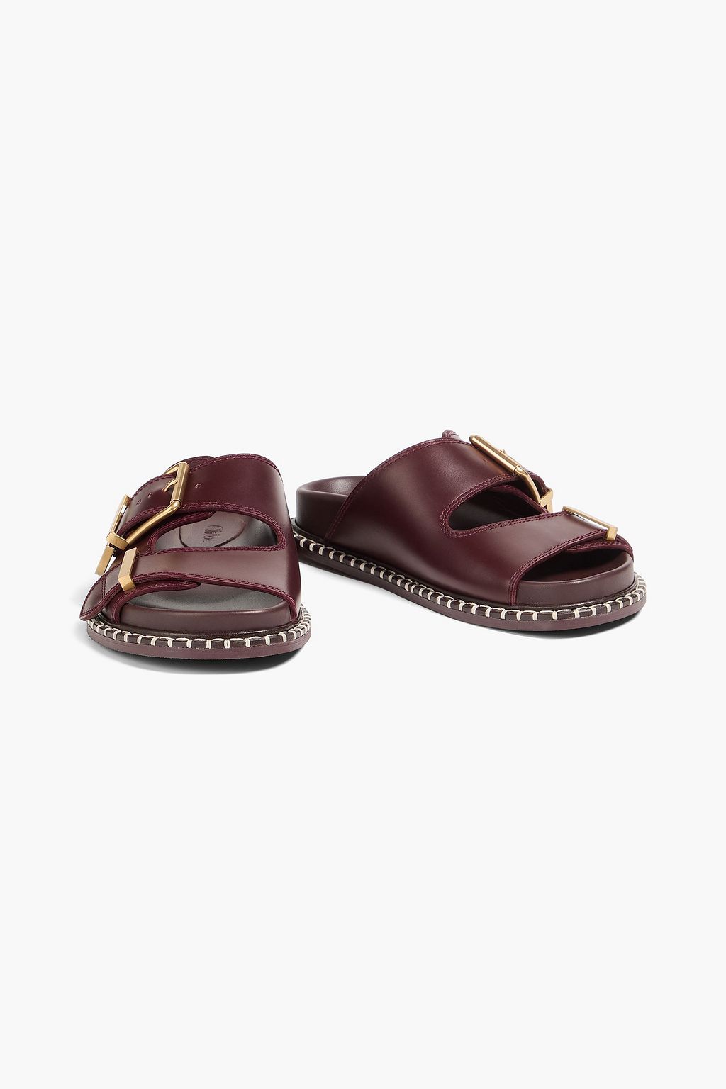 CHLOÉ Rebecca buckled leather sandals