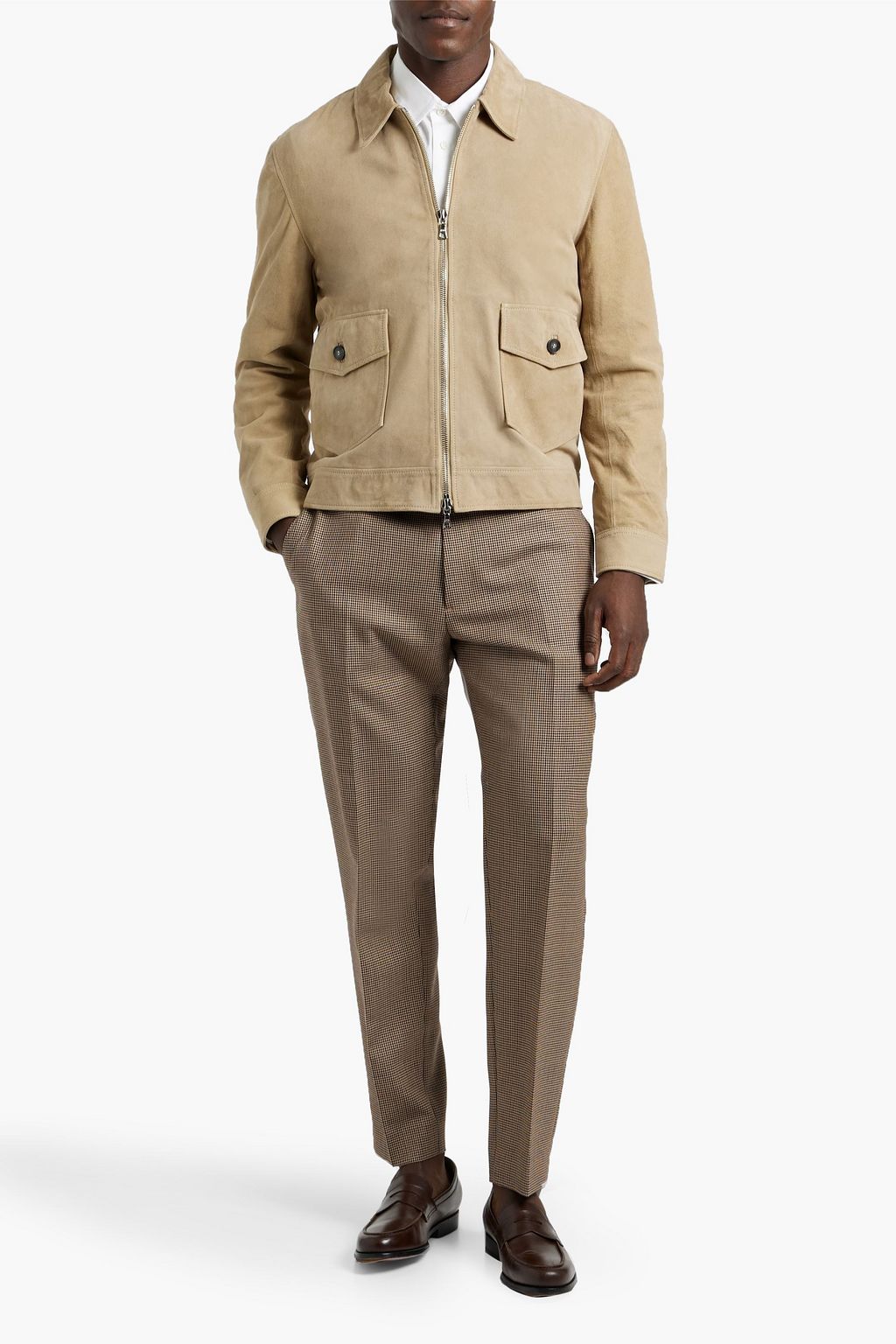 OFFICINE GÉNÉRALE Victor suede jacket