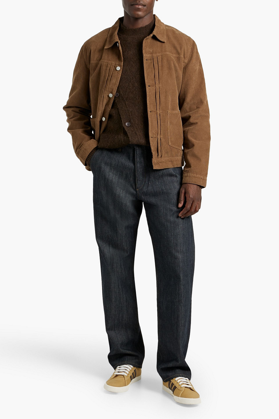 OFFICINE GENERALE LEO COTTON-CORDUROY JACKET