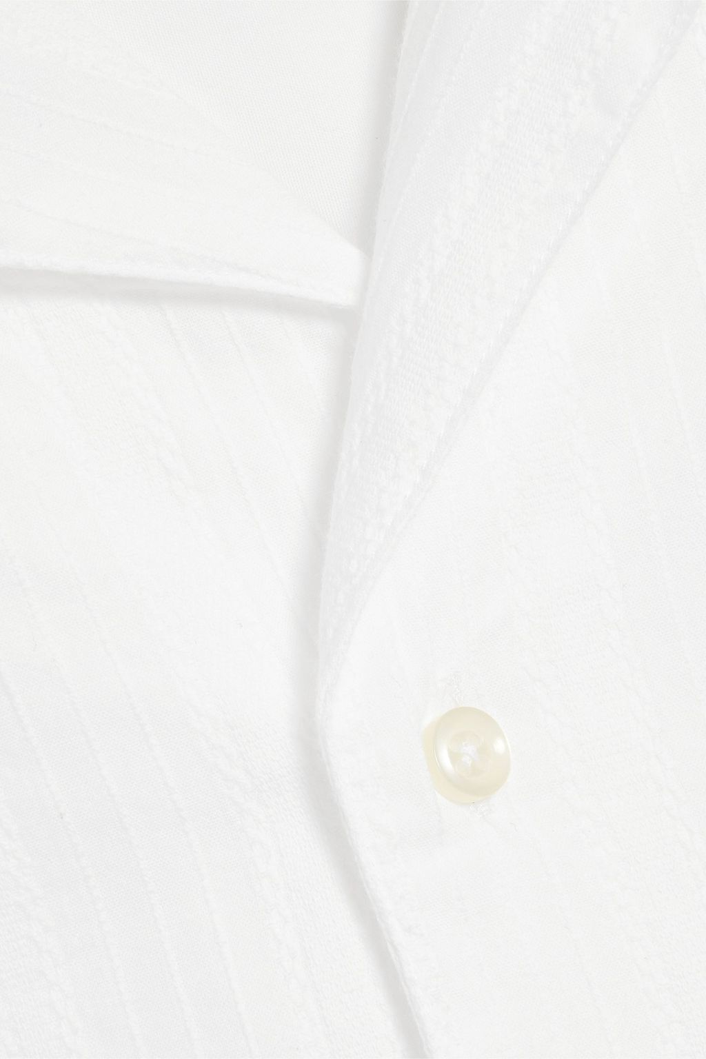 OFFICINE GÉNÉRALE Cotton-jacquard shirt