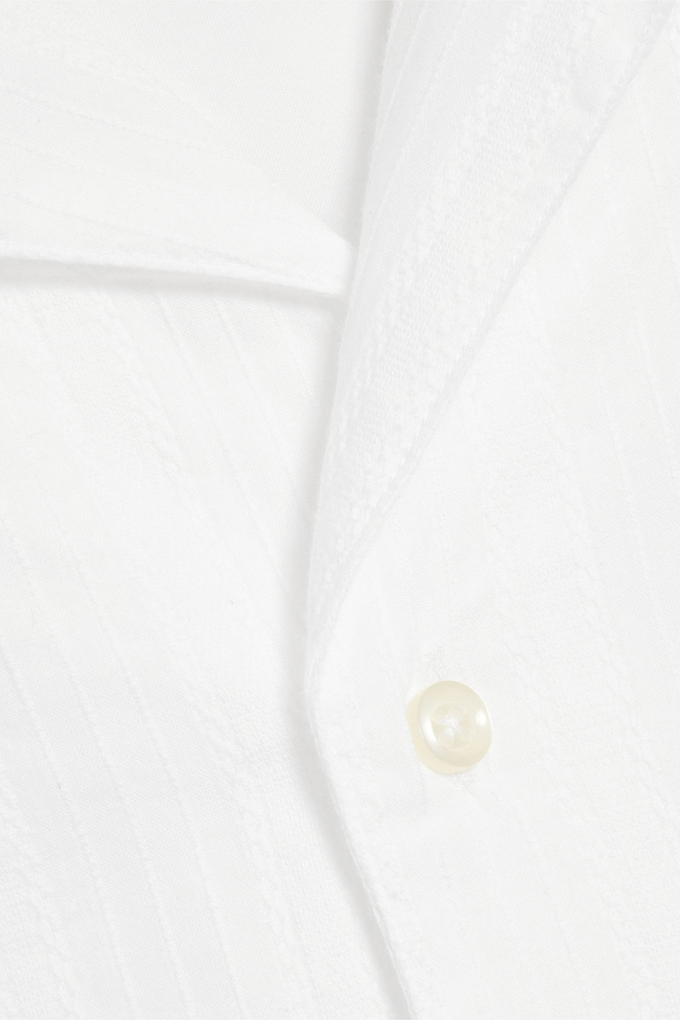 OFFICINE GENERALE COTTON-JACQUARD SHIRT