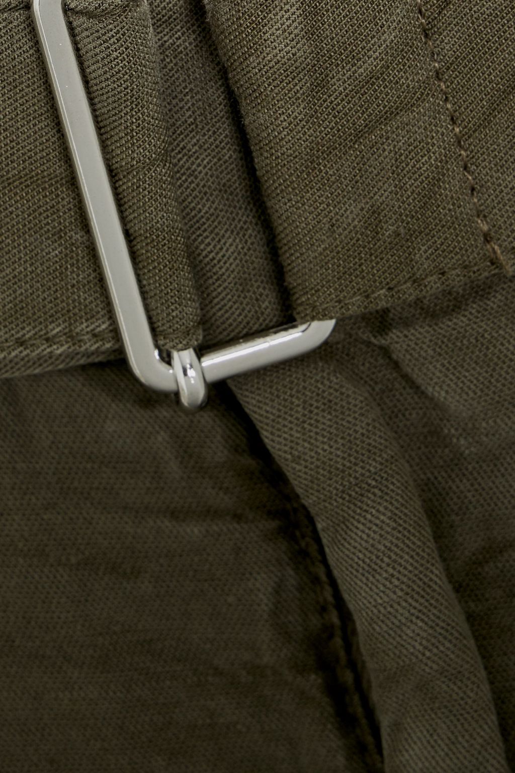 OFFICINE GÉNÉRALE Hugo tapered belted Lyocell, cotton and linen-blend pants