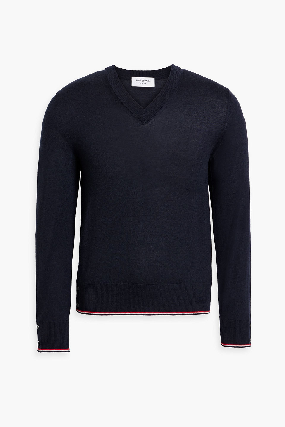 Thom Browne Cashmere Sweater In Blue
