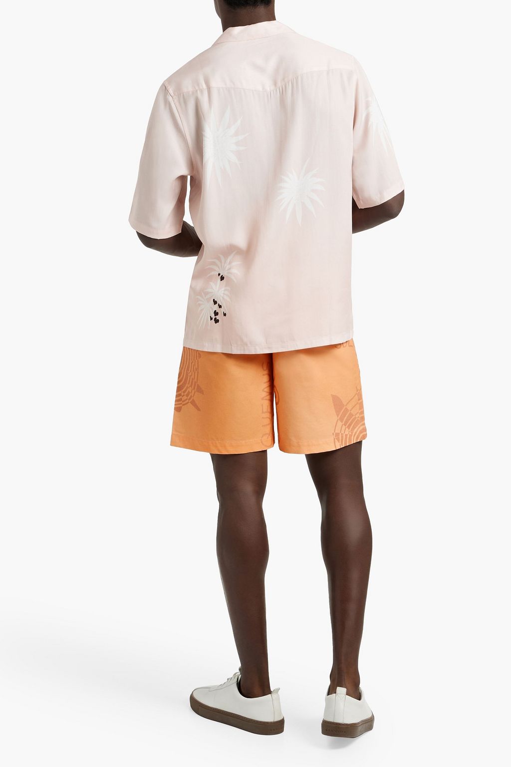 JACQUEMUS شورت “تسيدو” من القطن مزين بطبعات