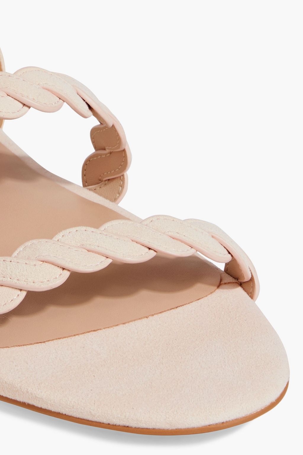 STUART WEITZMAN Twistie leather sandals