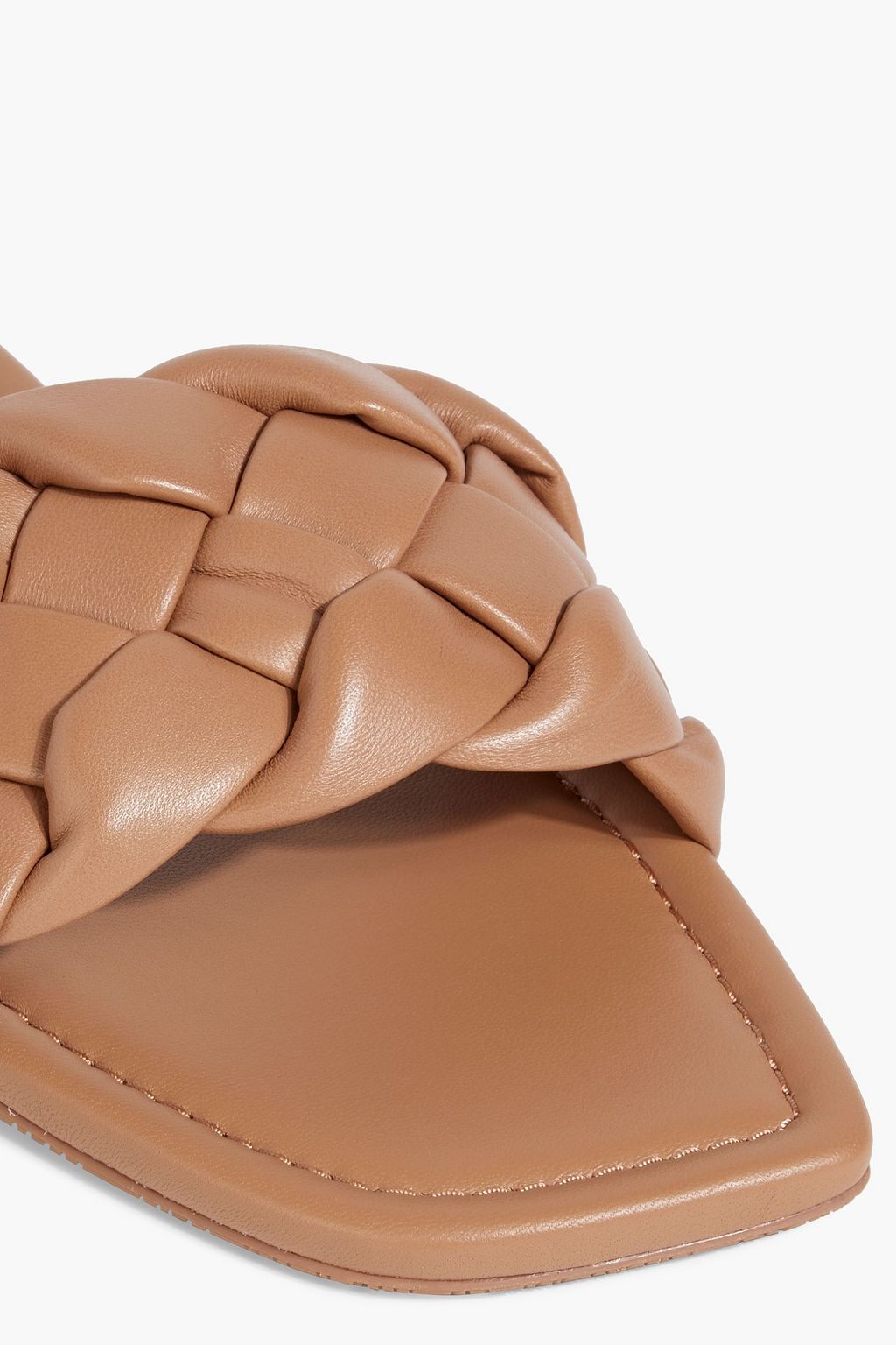 STUART WEITZMAN Braida leather slides