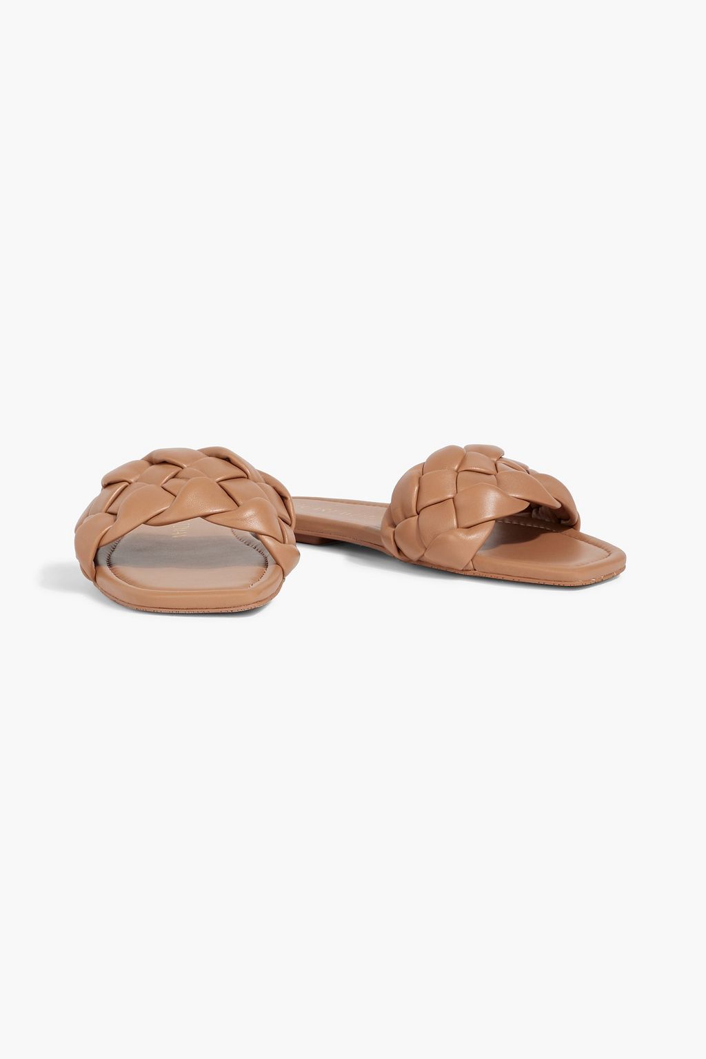STUART WEITZMAN Braida leather slides
