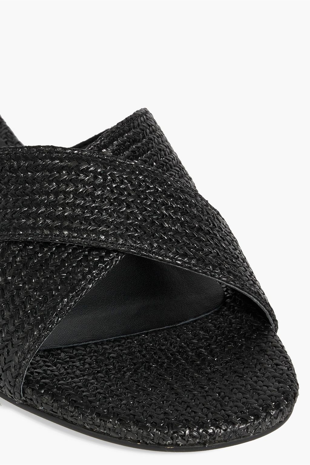 STUART WEITZMAN Roza raffia sandals
