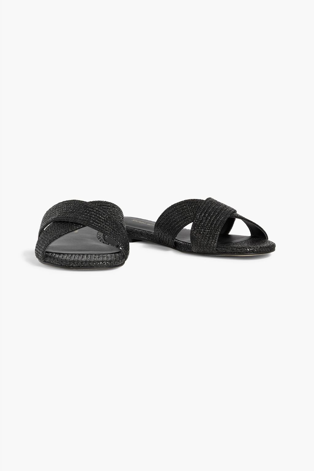 STUART WEITZMAN Roza raffia sandals