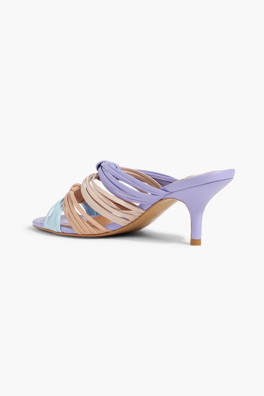 STINE GOYA Eli knotted leather mules