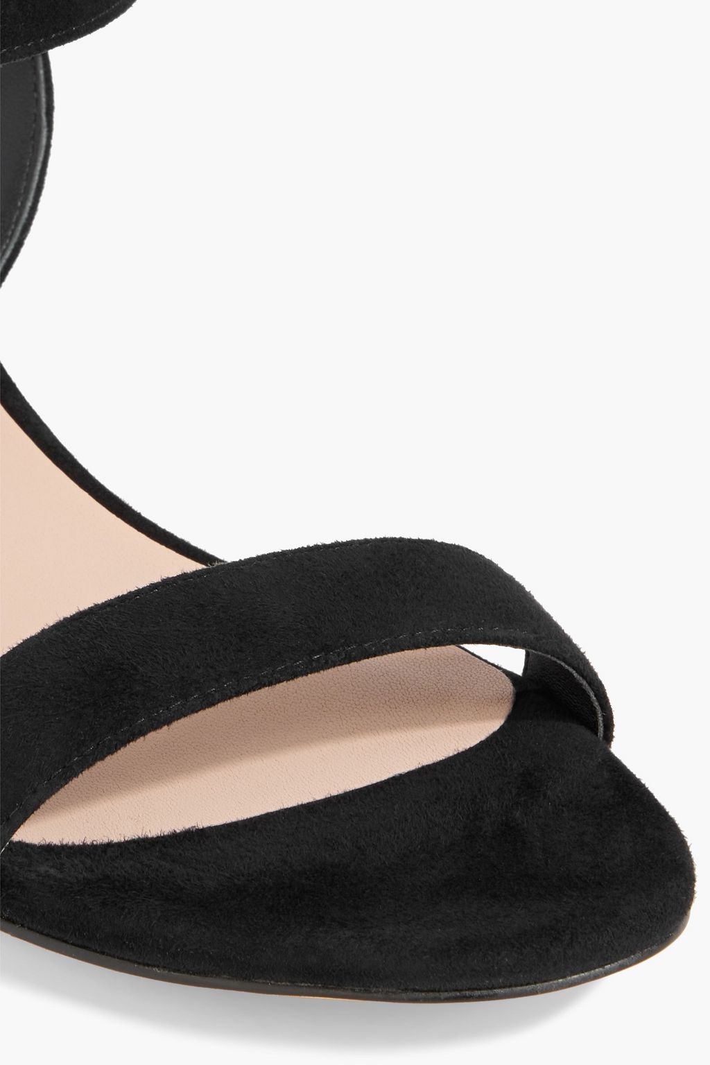 STUART WEITZMAN Dancer 35 suede sandals
