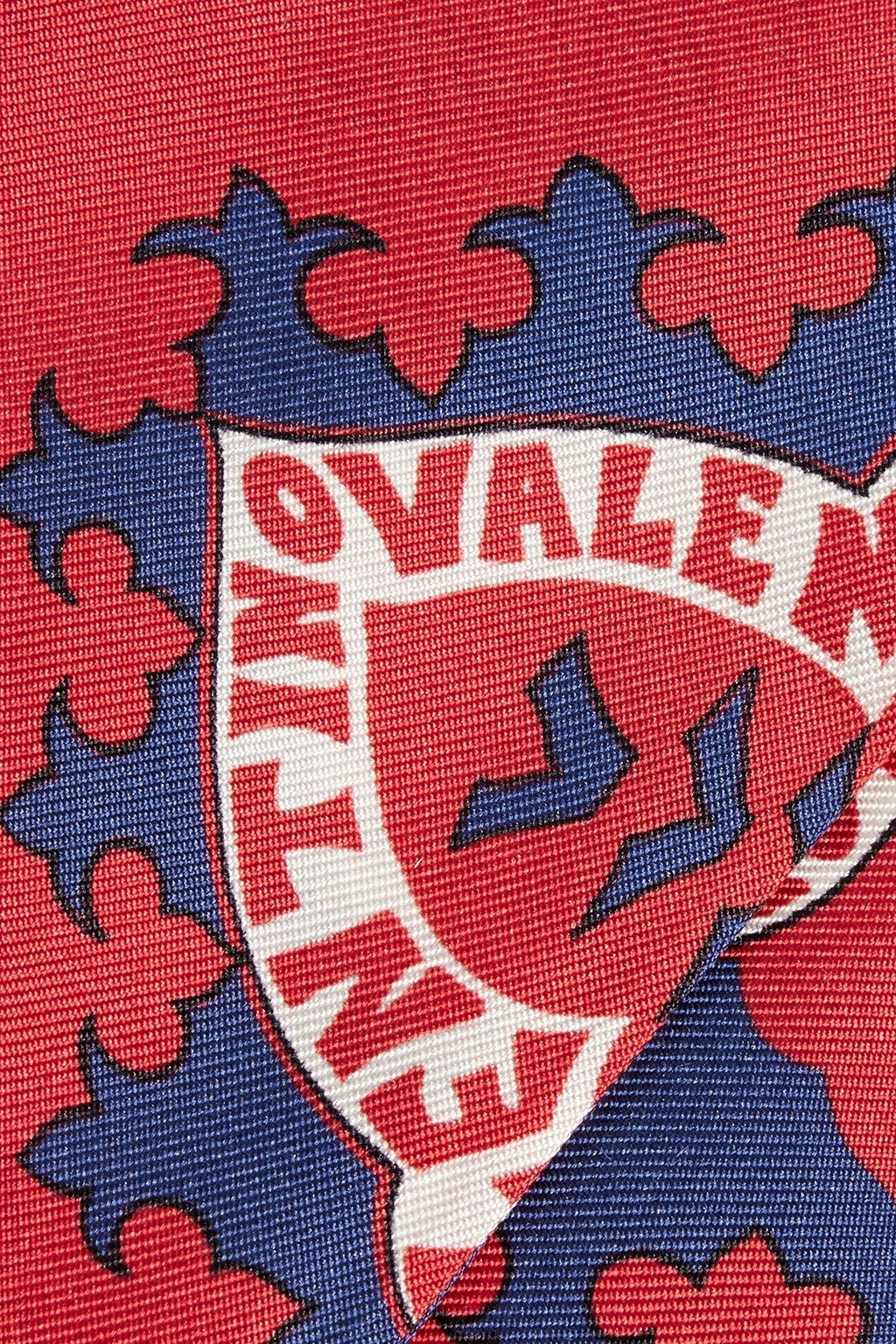 VALENTINO GARAVANI Printed silk-twill scarf