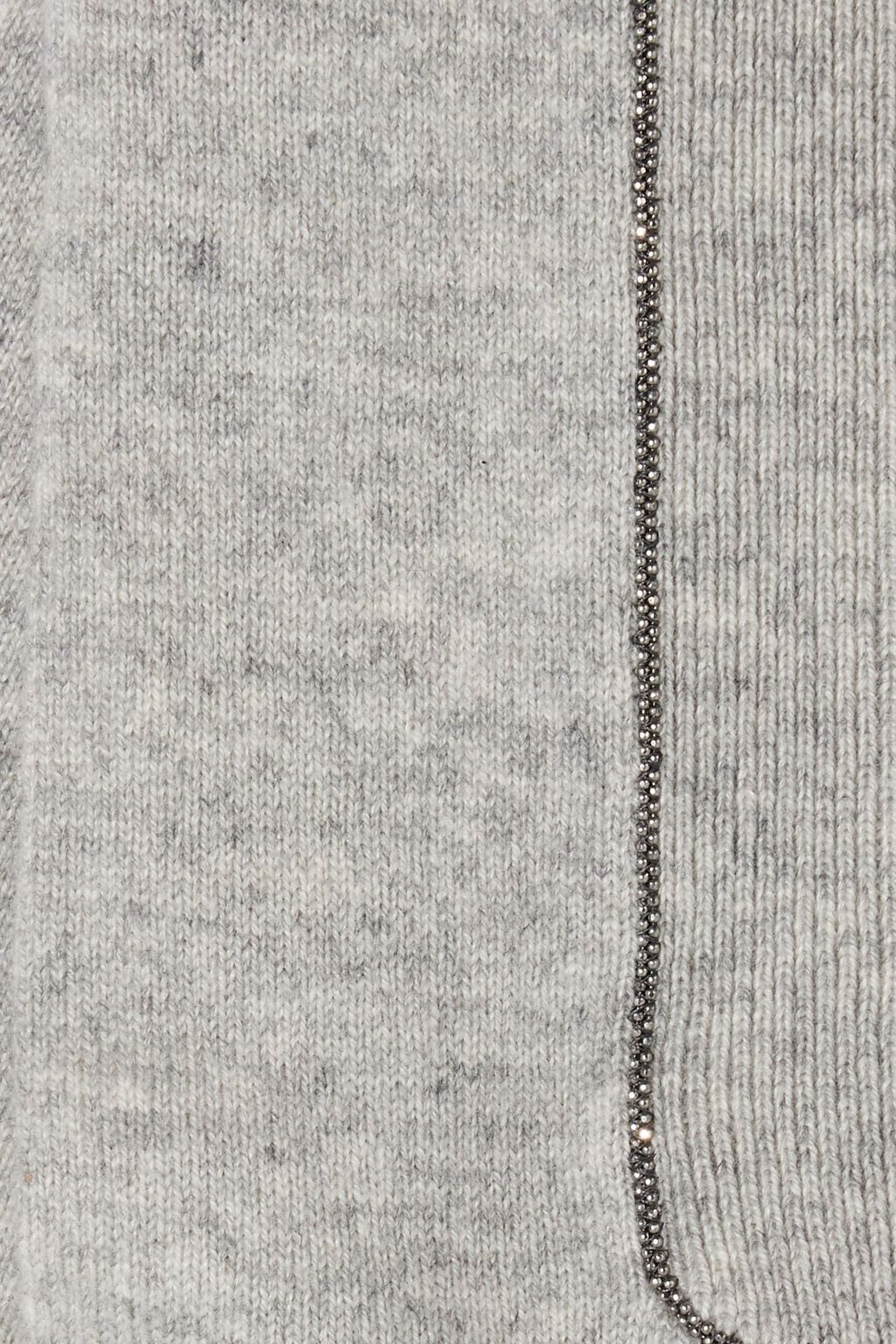 BRUNELLO CUCINELLI Bead-embellished cashmere gloves