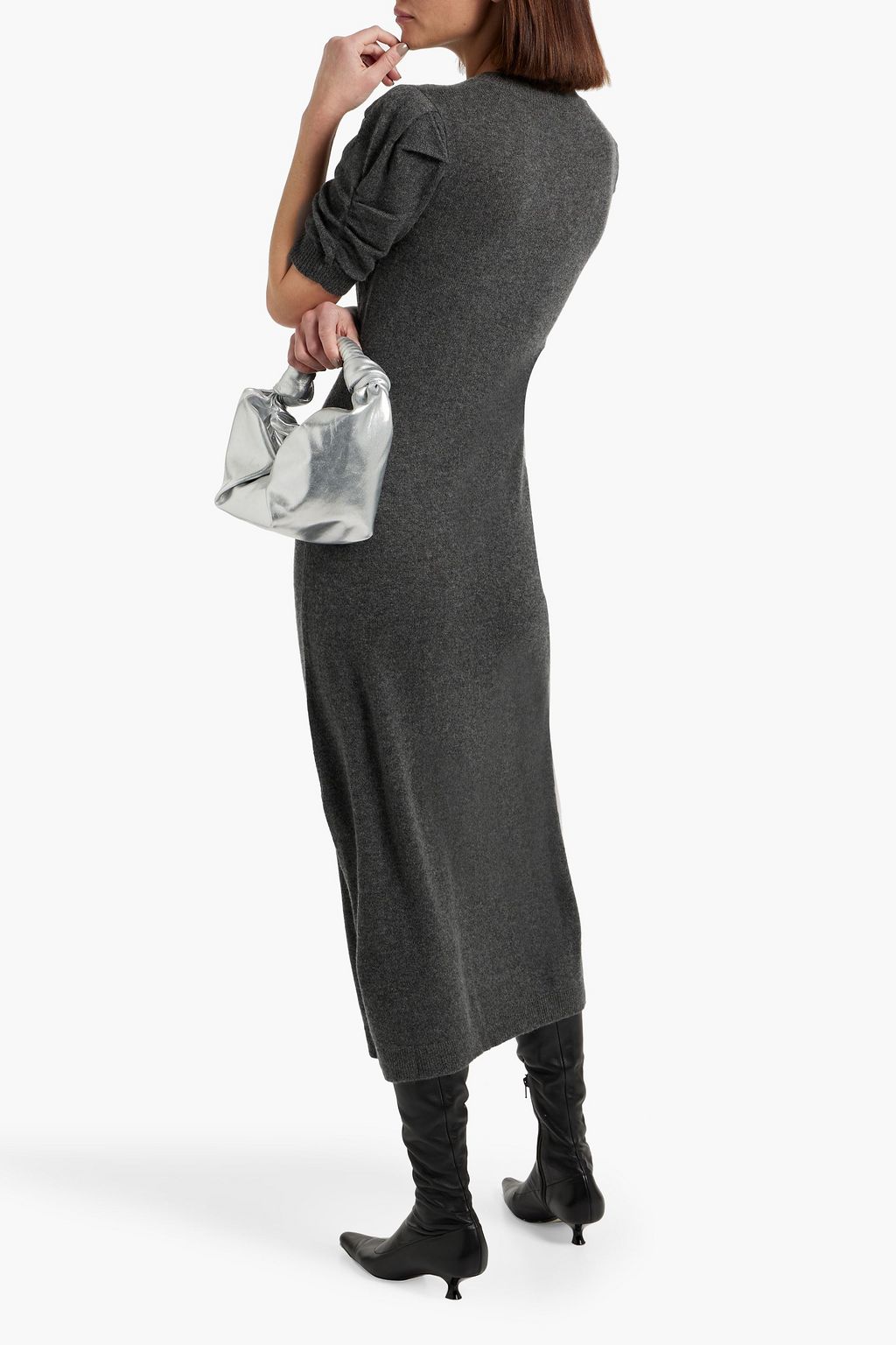FRAME Cashmere midi dress