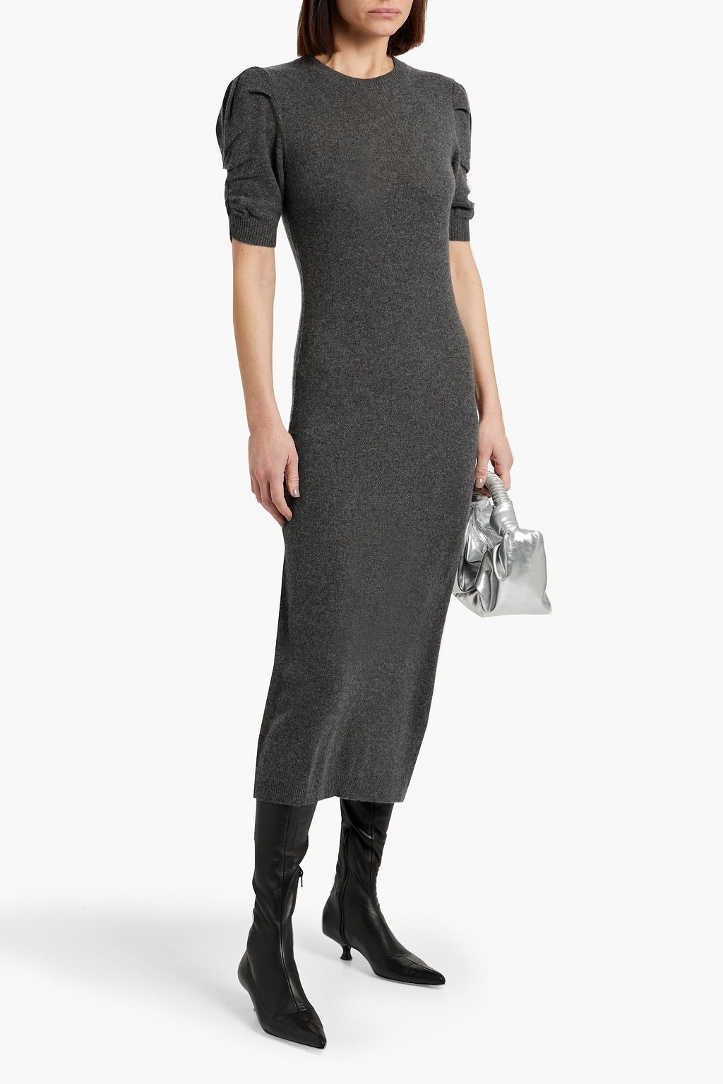 FRAME Cashmere midi dress