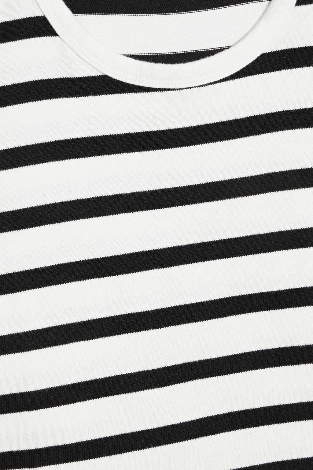 FRAME Striped cotton-jersey T-shirt