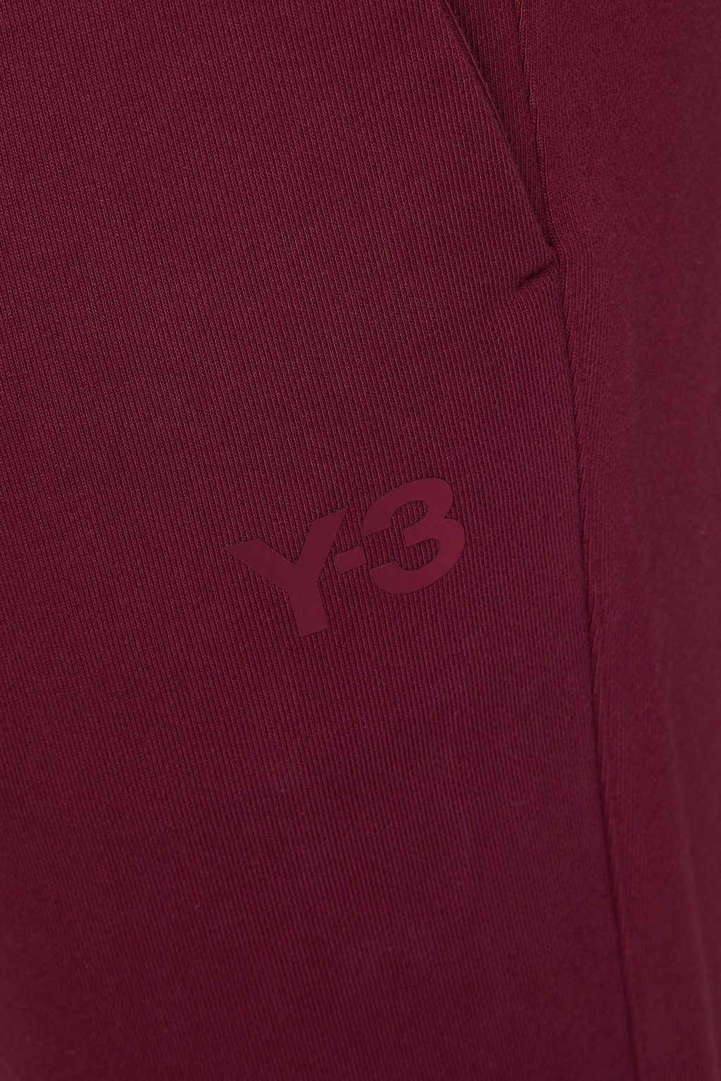 Y-3 French cotton-blend terry sweatpants