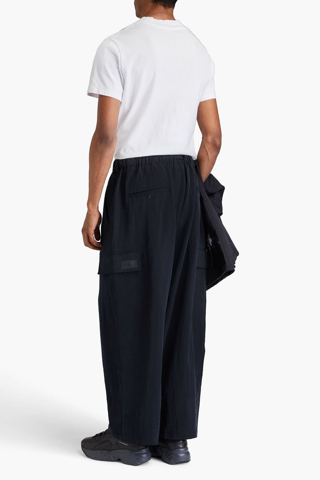 Y-3 Lyocell-blend twill cargo pants