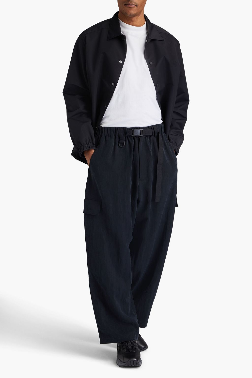 Y-3 Lyocell-blend twill cargo pants