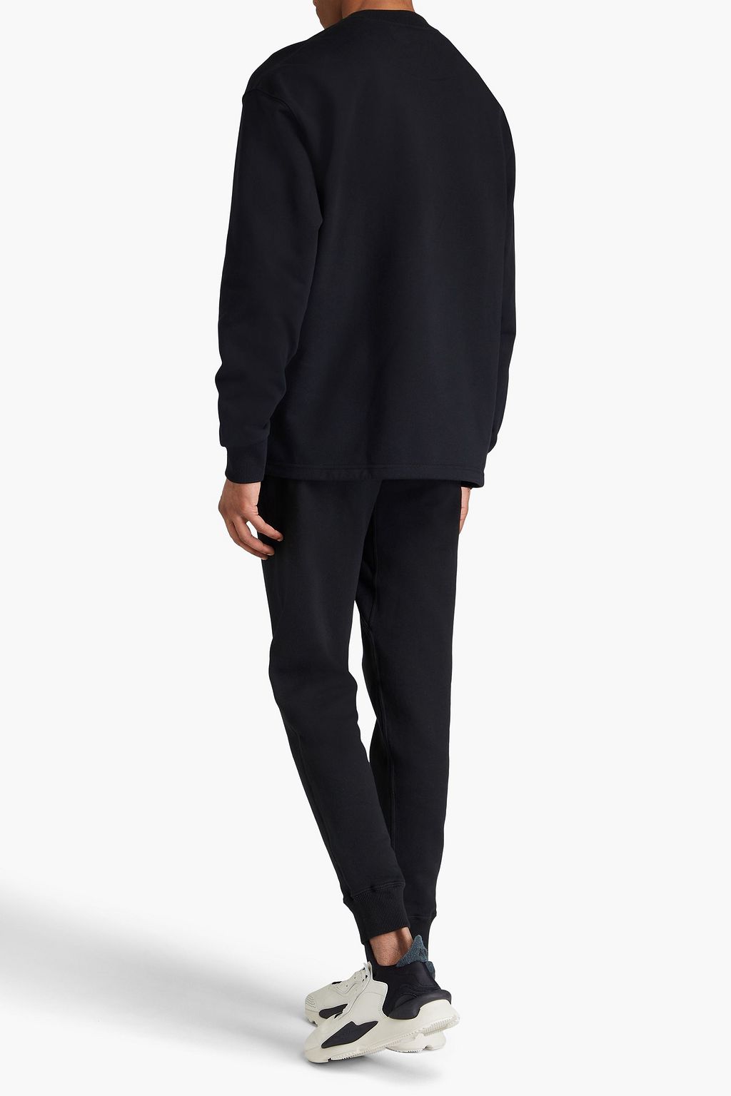 Y-3 French cotton-blend terry sweatshirt