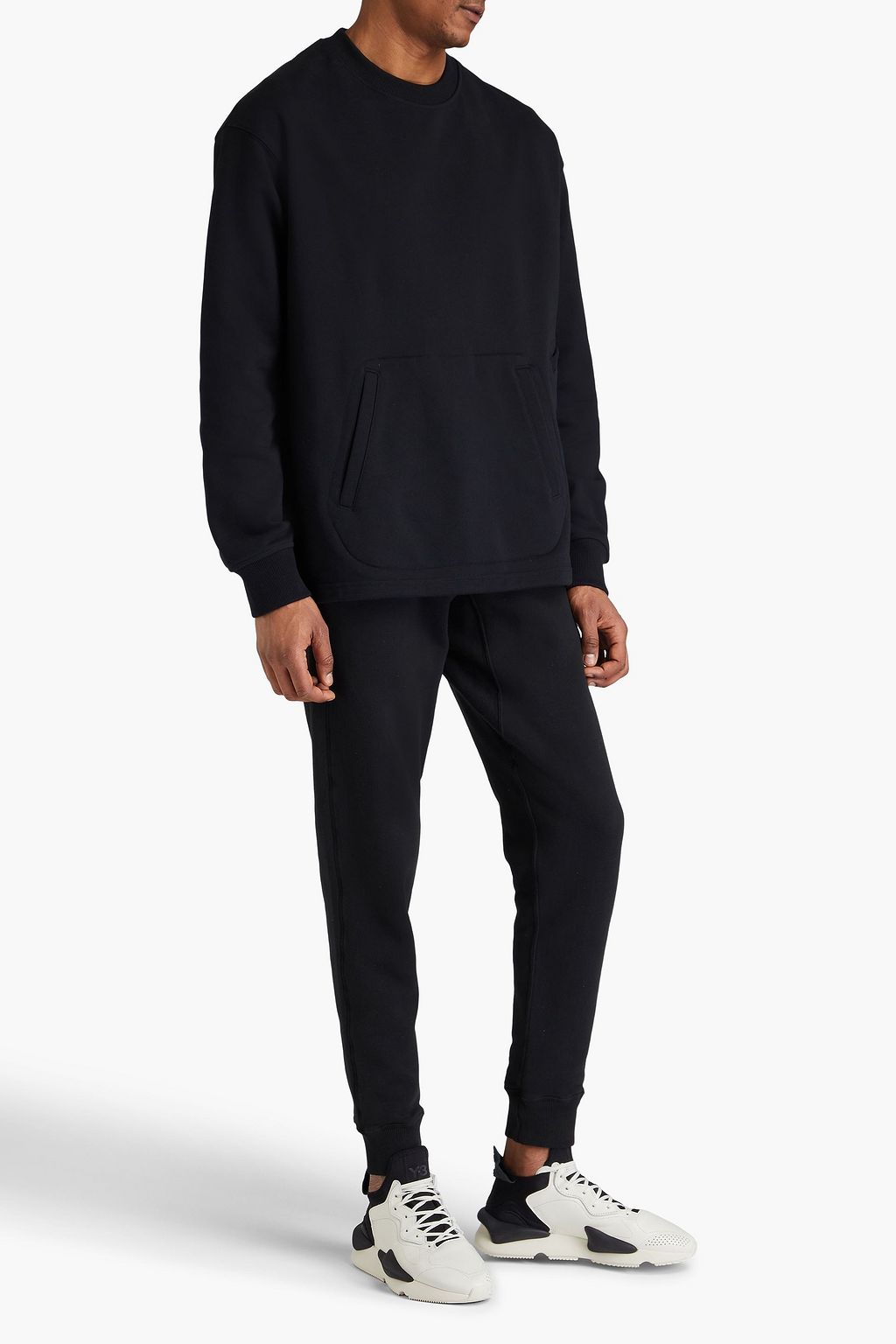 Y-3 French cotton-blend terry sweatshirt