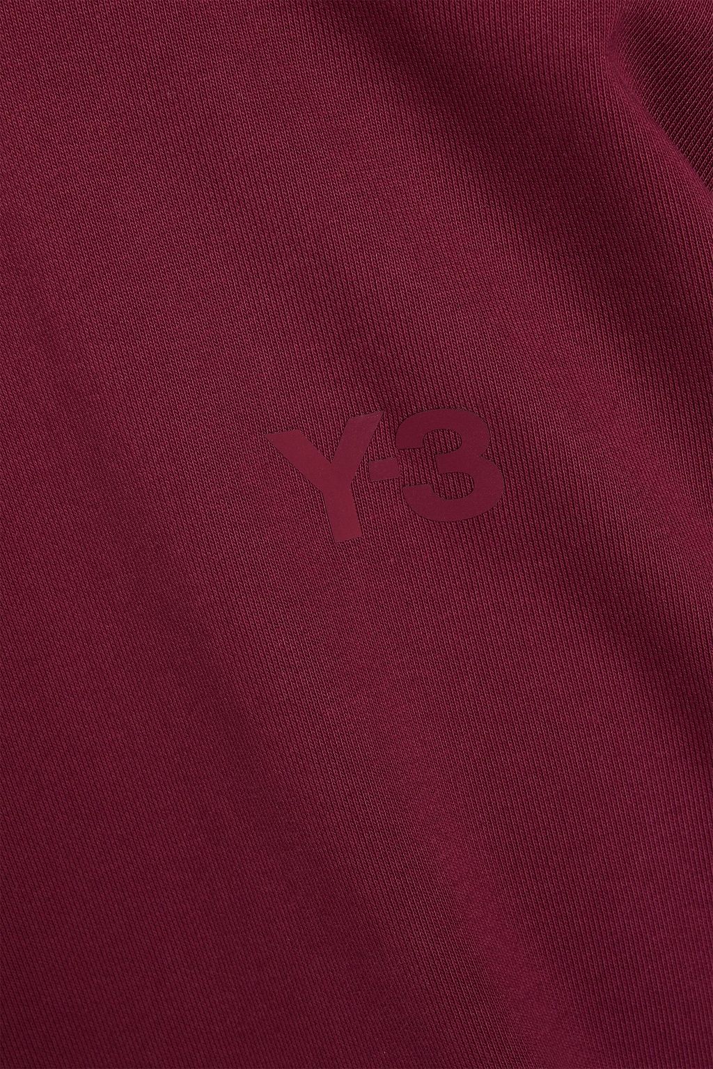 Y-3 French cotton-blend terry hoodie