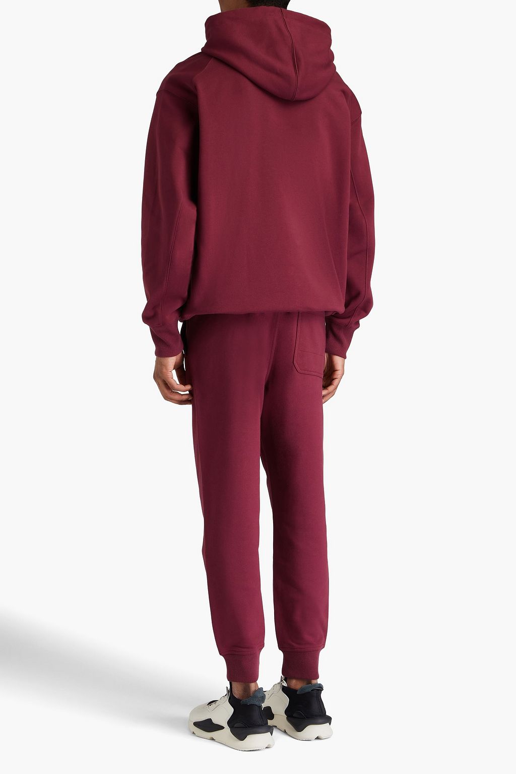 Y-3 French cotton-blend terry hoodie