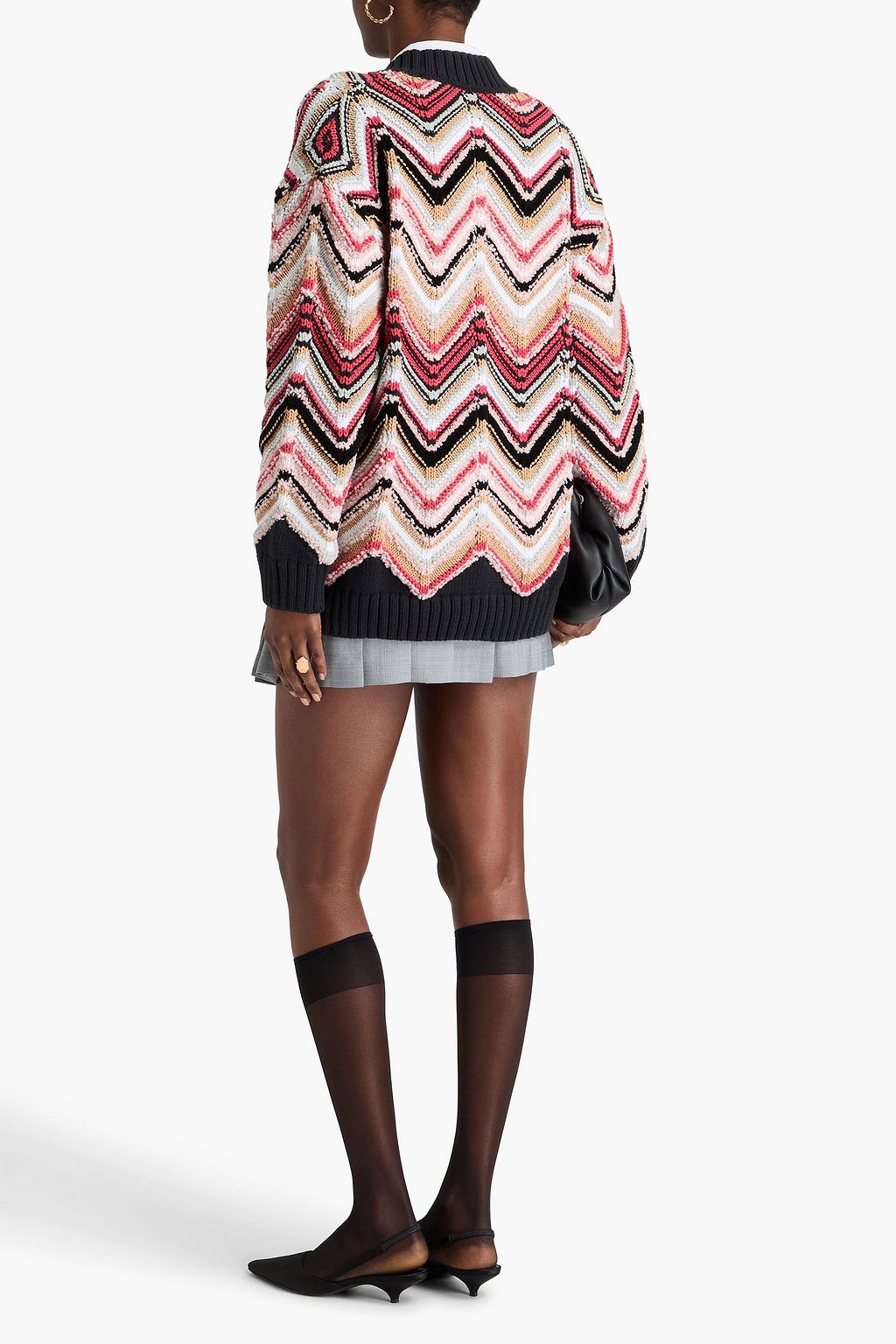 MISSONI Bouclé-knit cardigan