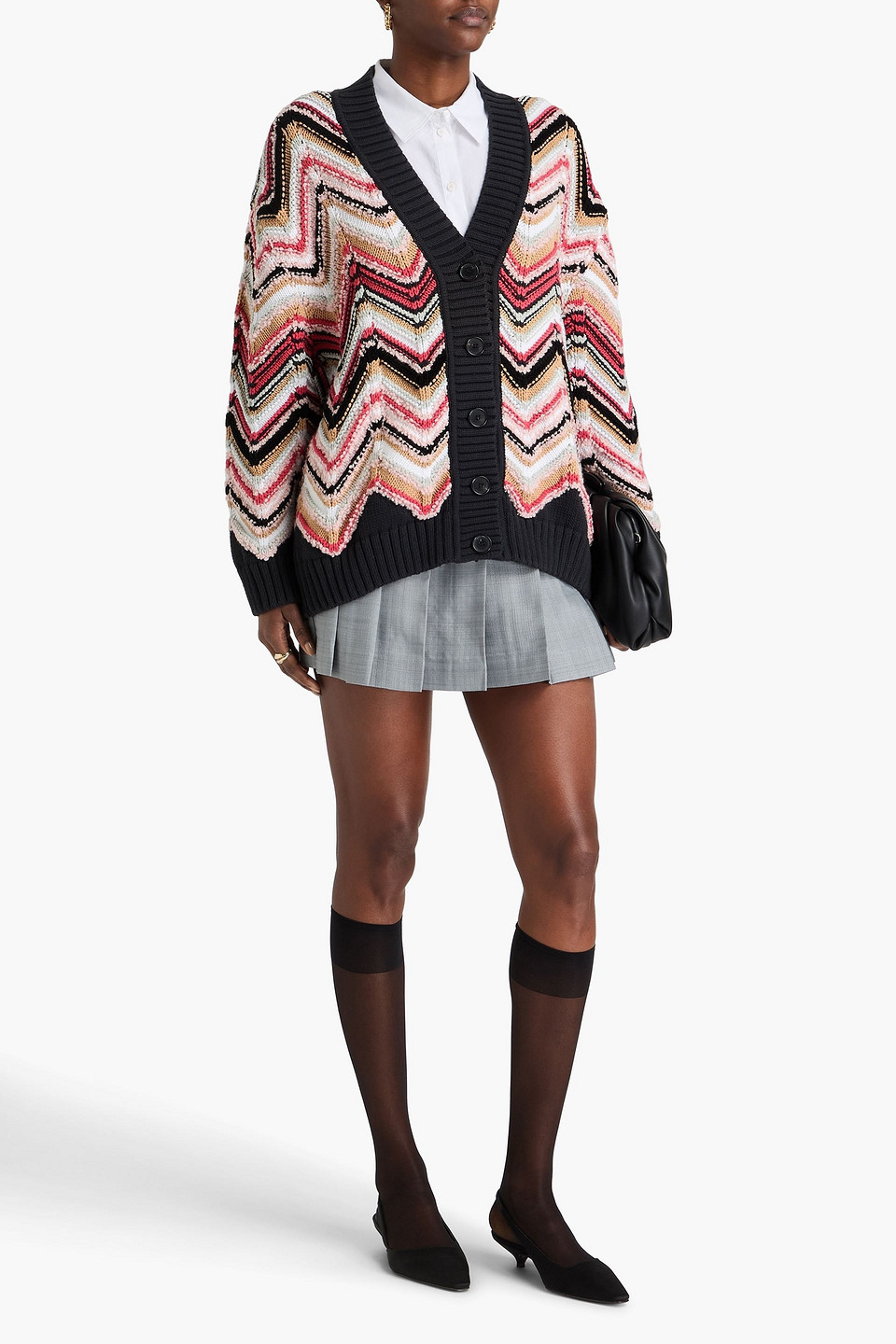 Missoni Bouclé-knit Cardigan In Multi