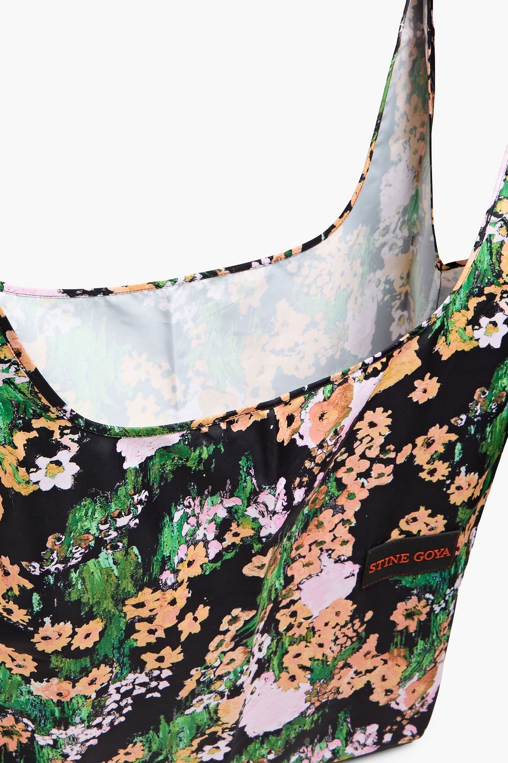 STINE GOYA Printed shell tote