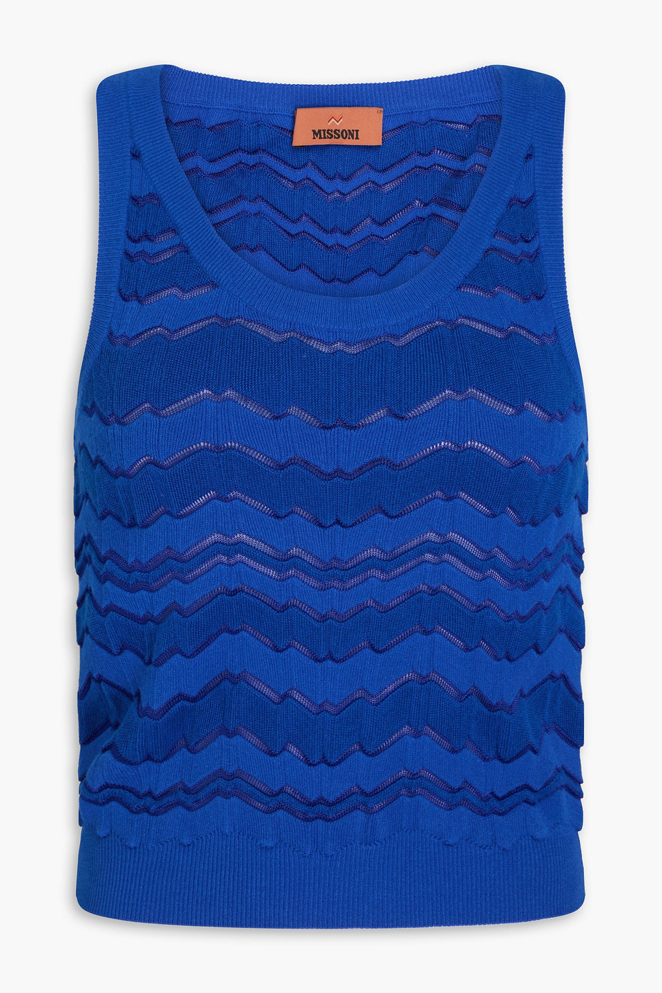 Missoni Tanktop Aus Häkelstrick In Animal Print
