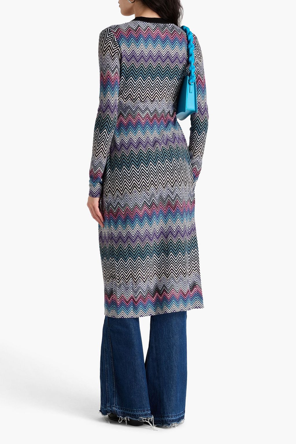MISSONI كارديغان من الصوف بحبكة كروشيه