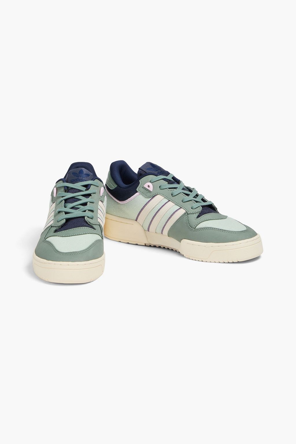 ADIDAS ORIGINALS حذاء سنيكرز ريفالري 86 من الجلد والشامواه والكنفا