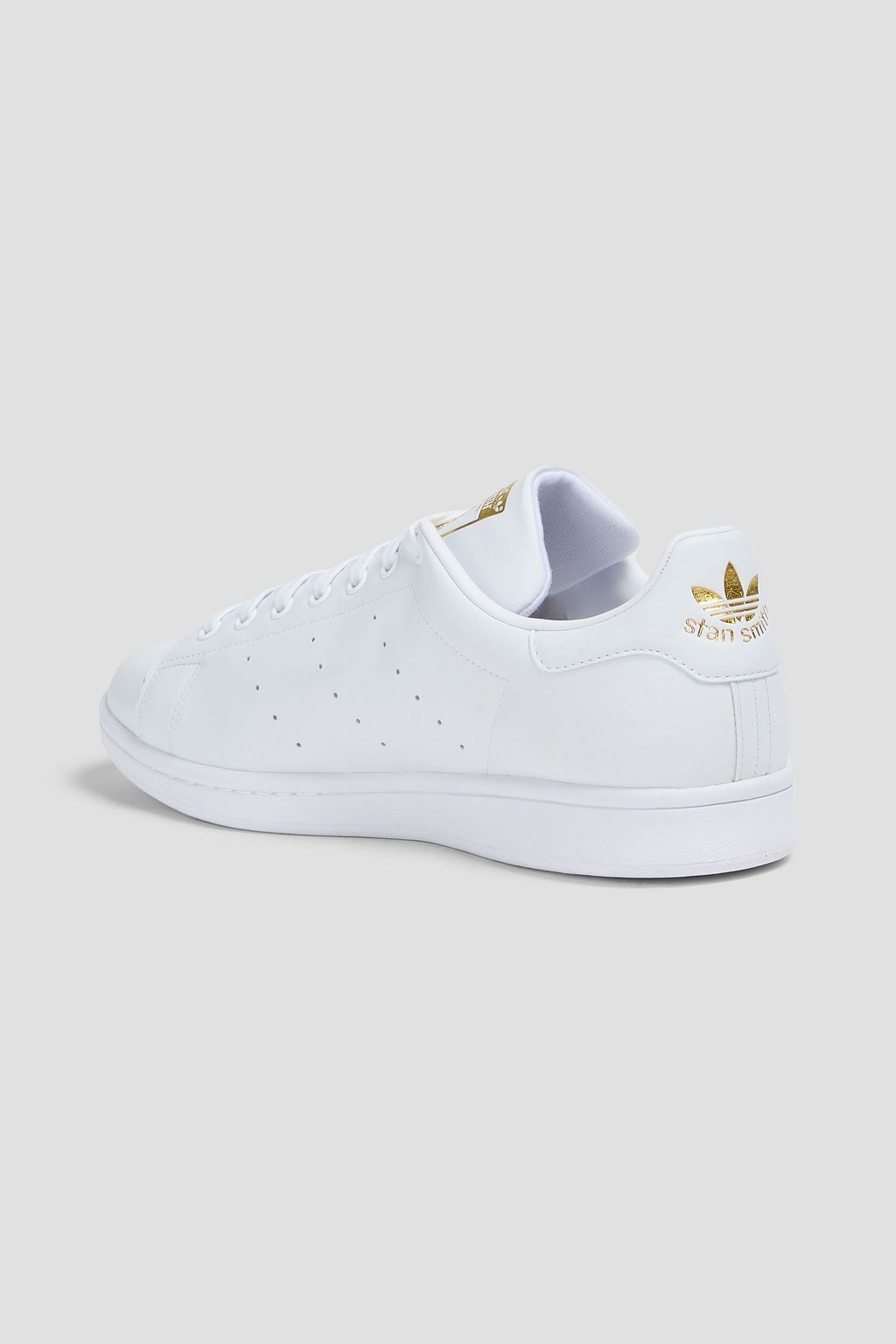 ADIDAS ORIGINALS حذاء سنيكرز ستان سميث من الجلد مخرّم