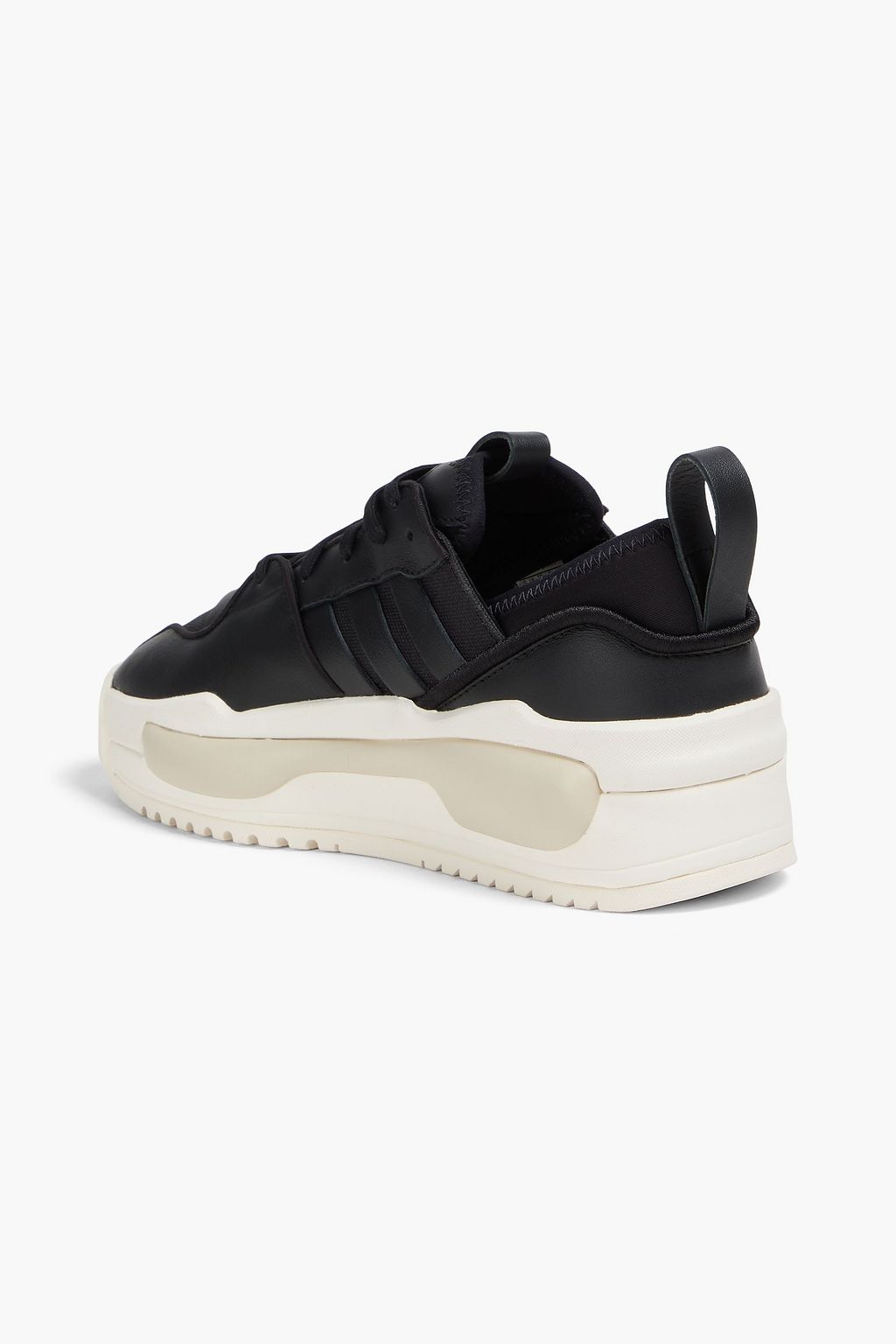 Y-3 Rivalry neoprene and leather sneakers